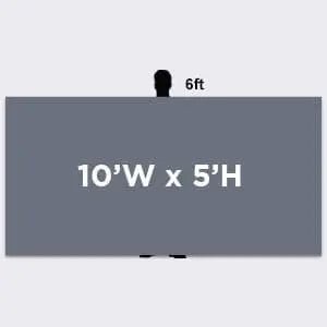 Business Oversized Banner Backdrops - Business Signs & More