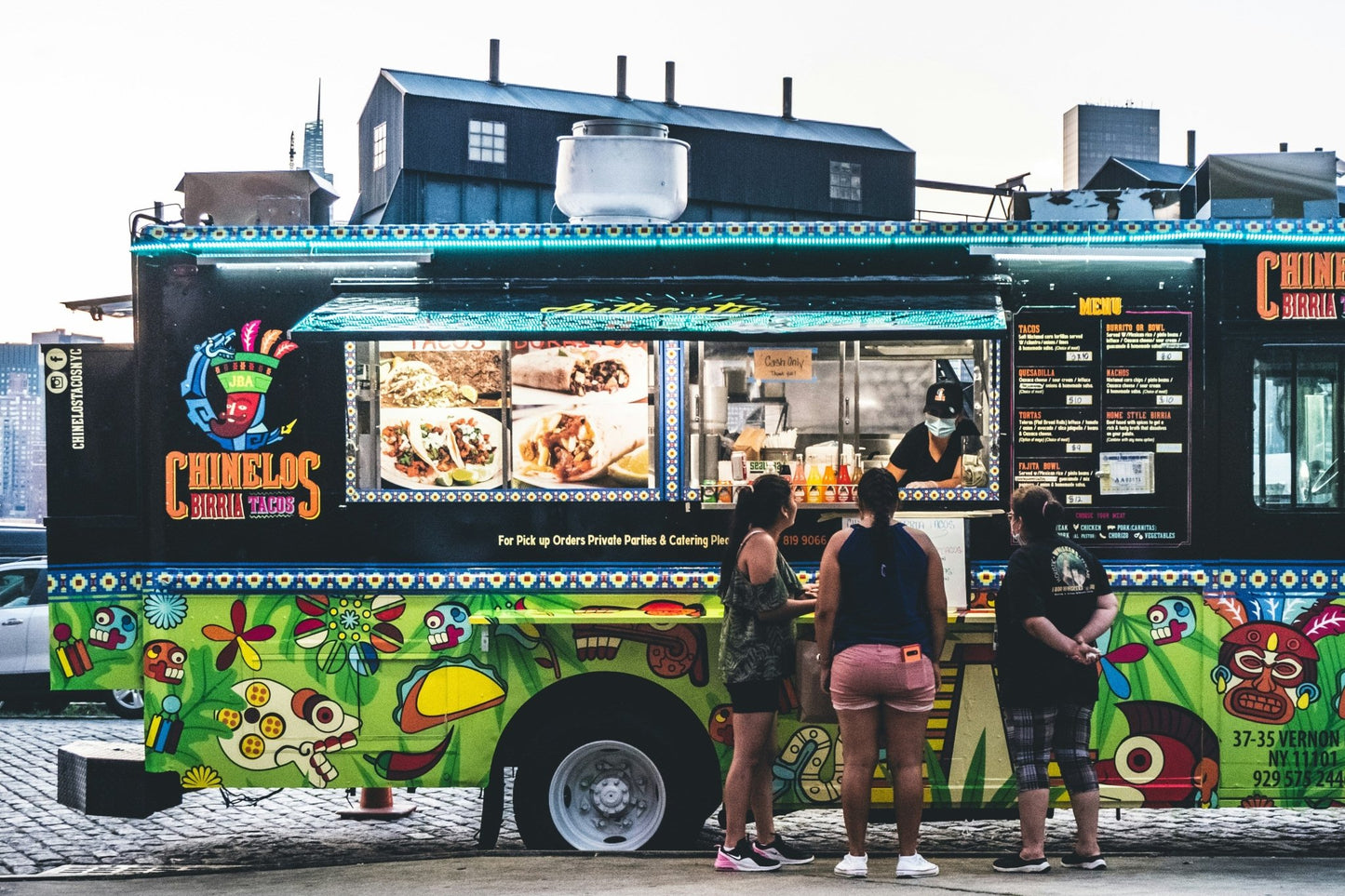 Magnetic Menu for Food Trucks Trailers - Business Signs & More