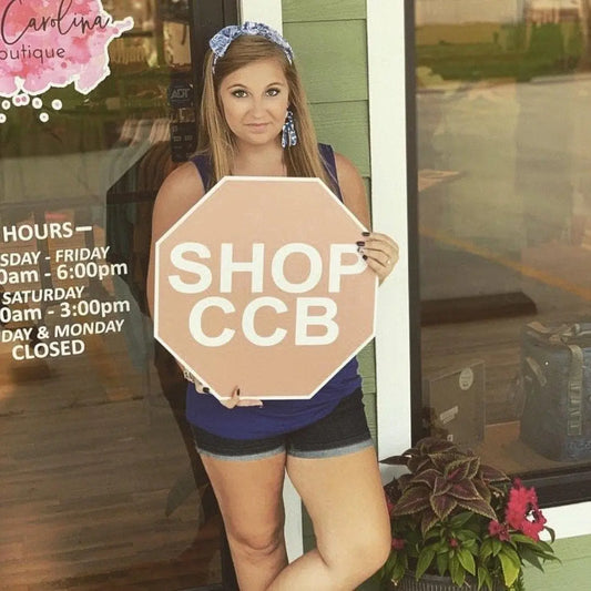 Custom Shop Stop Sign