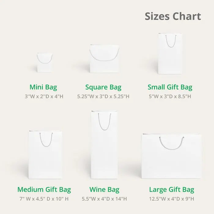 types and sizes of shopping bags Business Signs & More