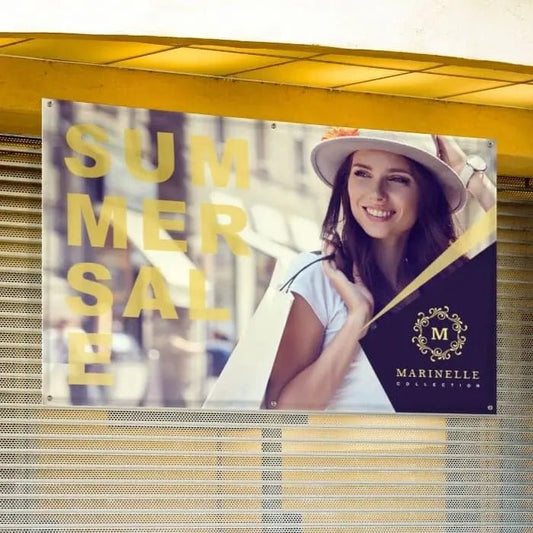 Business Oversized Banner Backdrops - Business Signs & More