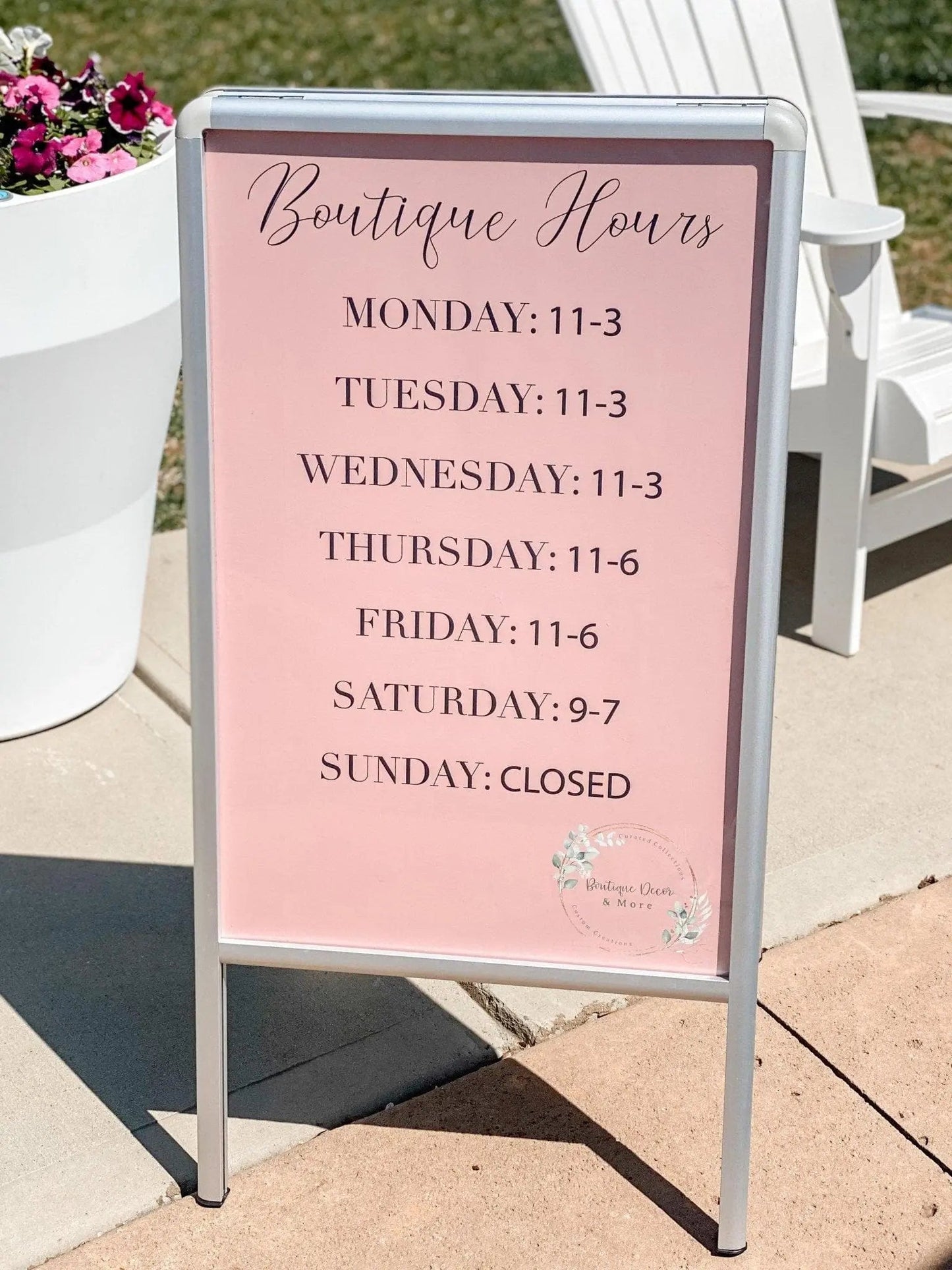 Business Sidewalk Sign - Business Signs & More