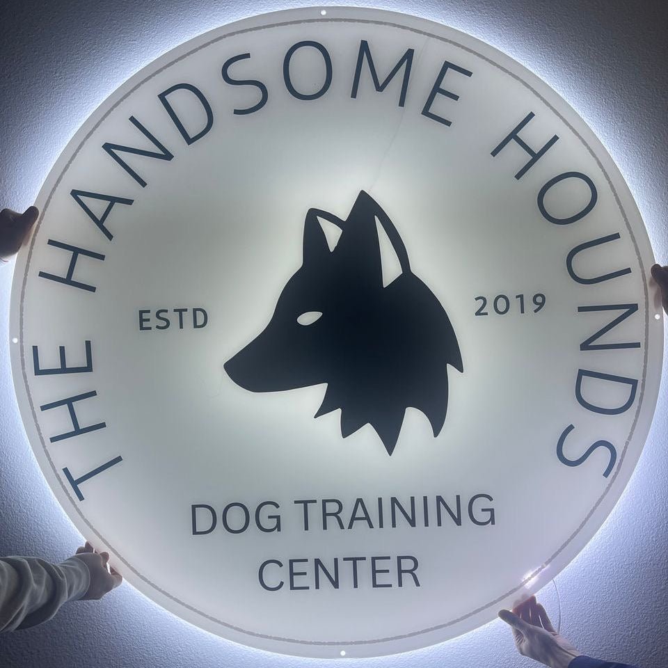 Custom Backlit Sign | Business Logo Sign - Business Signs & More