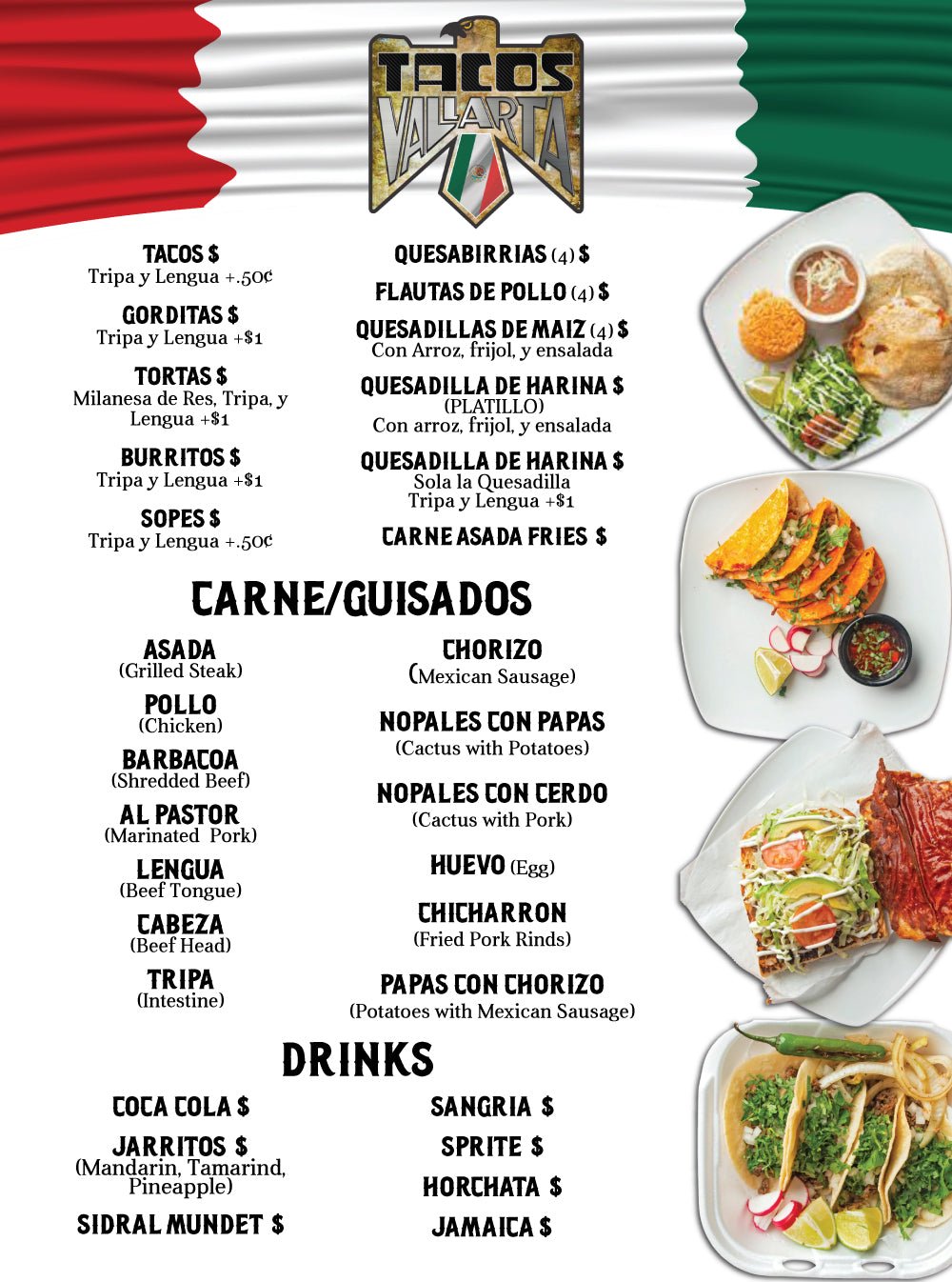 Custom Menu Board - Changeable Erasable Prices | Restaurant & Food Truck Sign - Business Signs & More