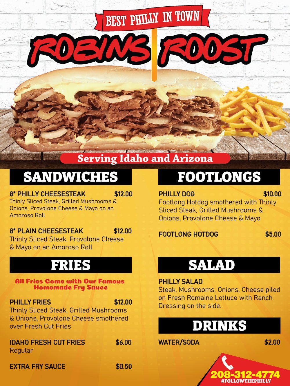 Food Truck Menu Board Sign - Business Signs & More