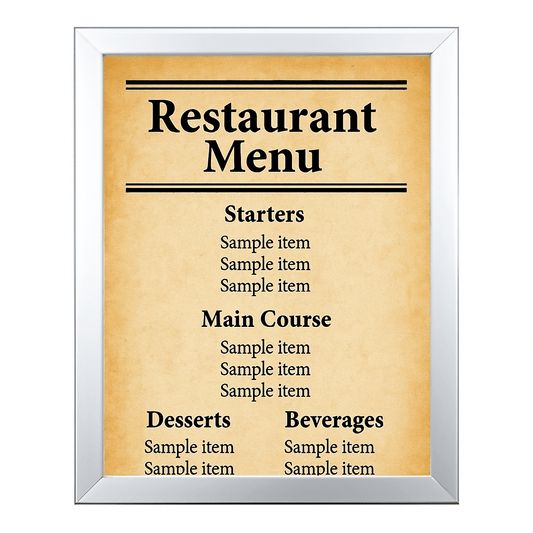 LED Backlit Sign Frame Lightbox - Indoor - Business Signs & More