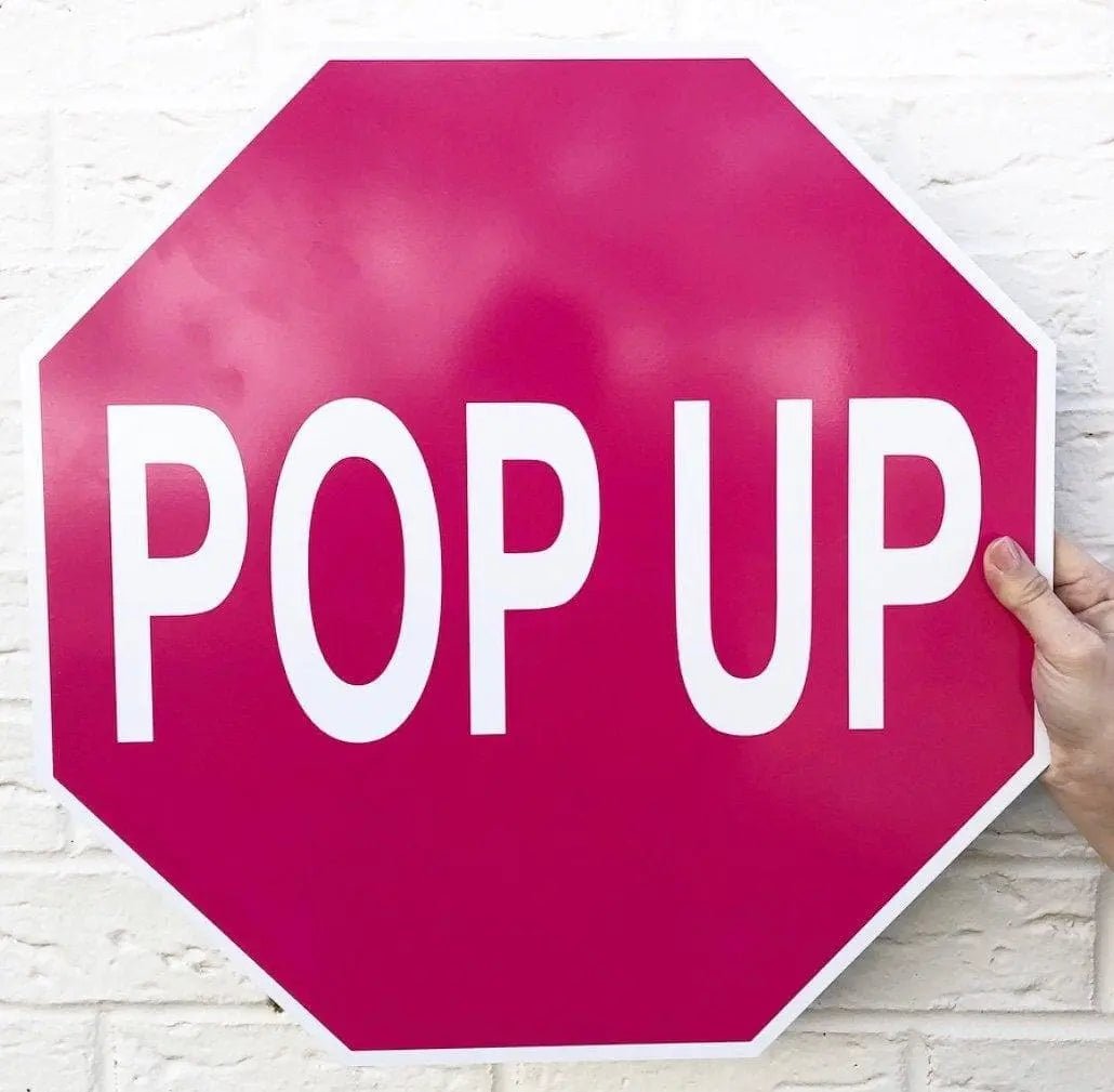 Pop Up Sign - Business Signs & More