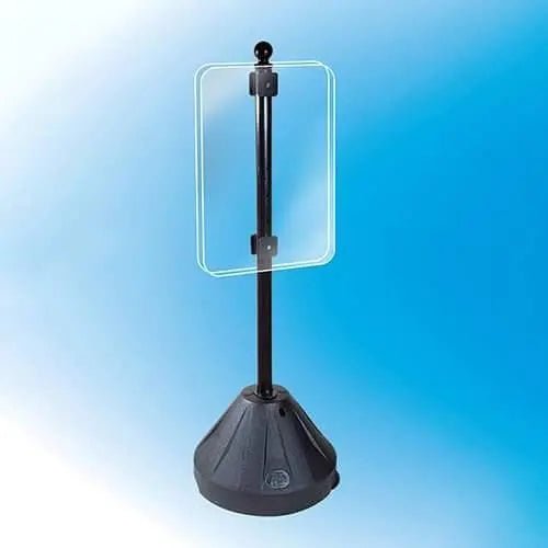 Portable Sign Stand Double - Sided Display - Business Signs & More