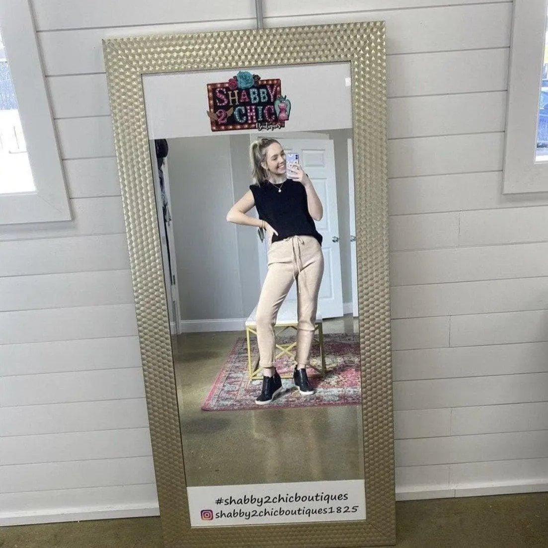 Salon Selfie Station Mirror Cling - Business Signs & More